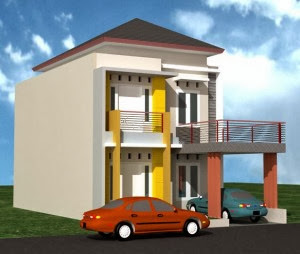 Rumah Minimalis Modern 2 Lantai