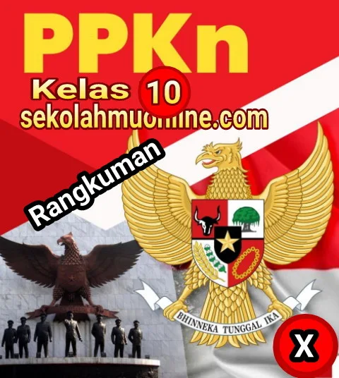 Rangkuman atau ringkasan PPKn Kelas X Bab 5 Integrasi Nasional dalam Bingkai Bhinneka Tunggal Ika