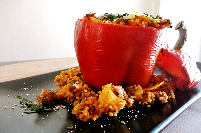 Stuffed Red Pepper