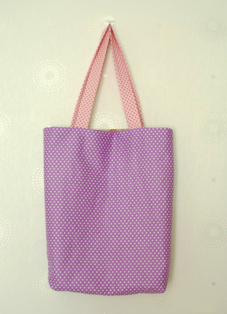 How to Make a Bag in One Hour. Sewing Photo Tutorial.