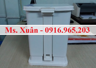 Cung cấp thùng rác 10 lít đạp chân y tế tại Cần Thơ