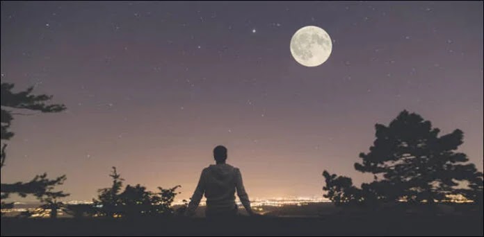 What changes does the full moon night produce in the human body?
