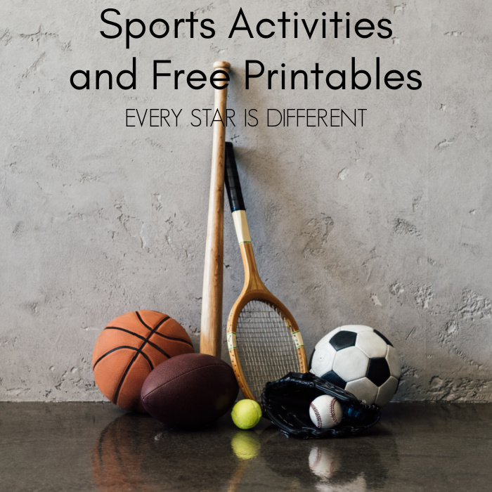 Sports Activities & Free Printables
