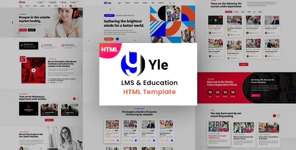 Best Education and LMS HTML Template