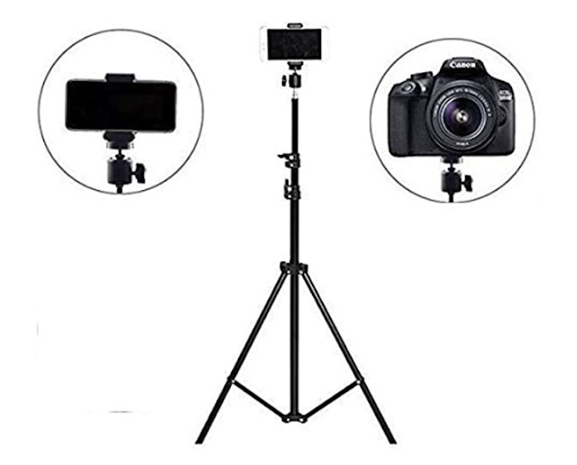 Tripod Stand 83 Inches | 7 Feet | 210cm For Mobile, Camera And Light