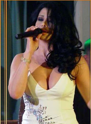 Hot Singer Haifa Performing Picture