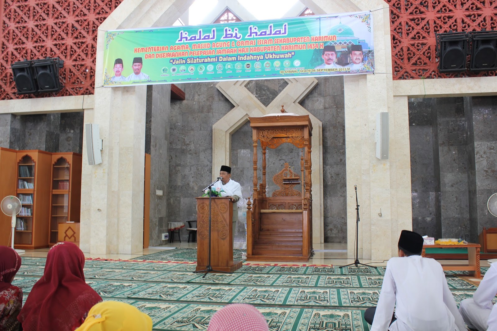 Halal Bi Halal Ormas Islam Se-Kabupaten Karimun di Masjid 