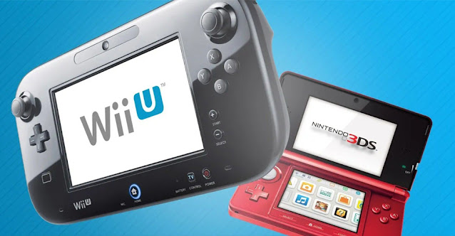 Imagens do Wii U GamePad e do Nintendo 3DS