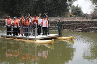 Perkembangan Penanganan Citarum, Menko Luhut Soroti Soal Sinergi yang Kurang di Hulu