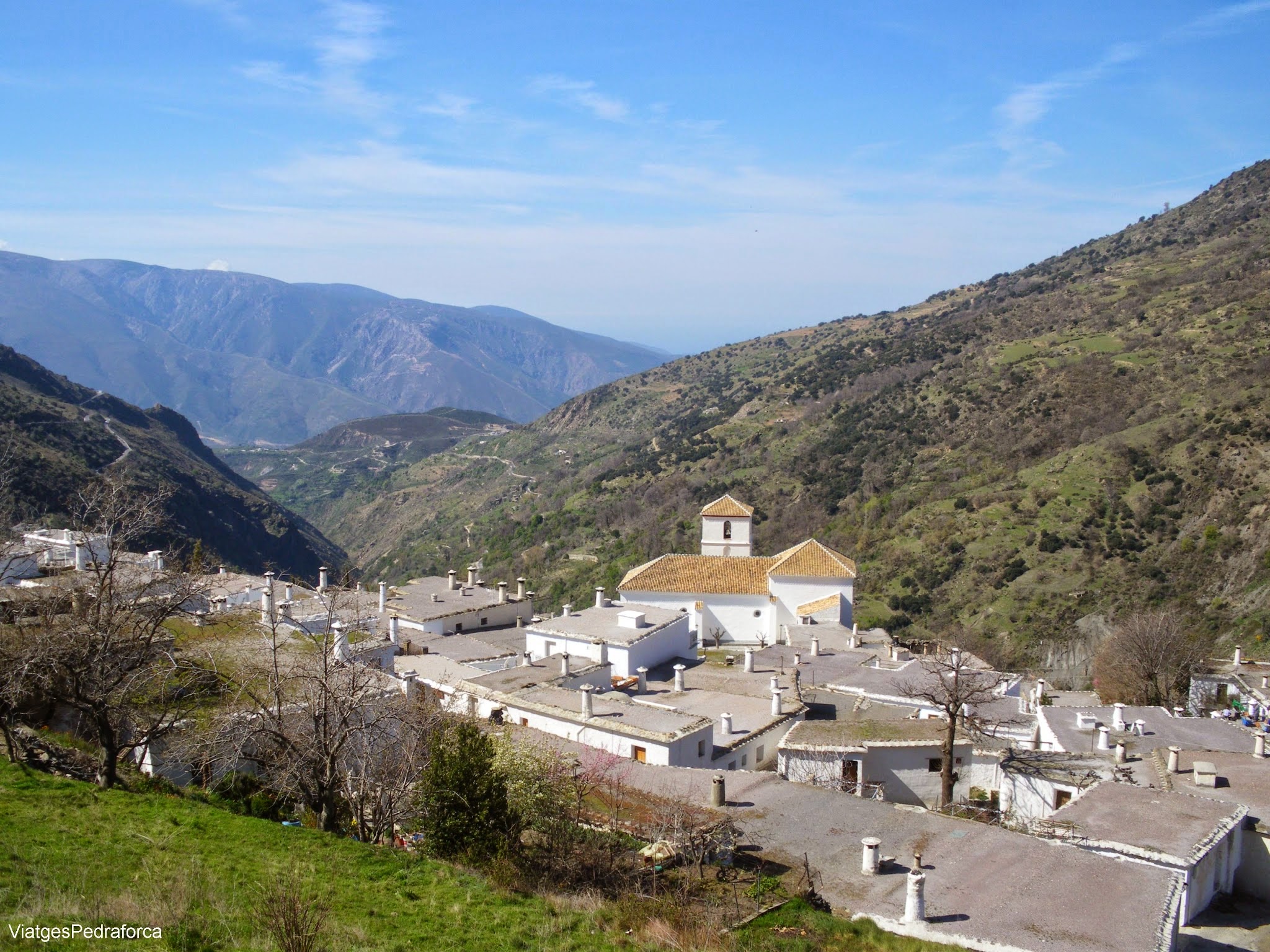 Bubion Alpujarra Granadina Barranco del Poqueira Sierra Nevada Andalucia