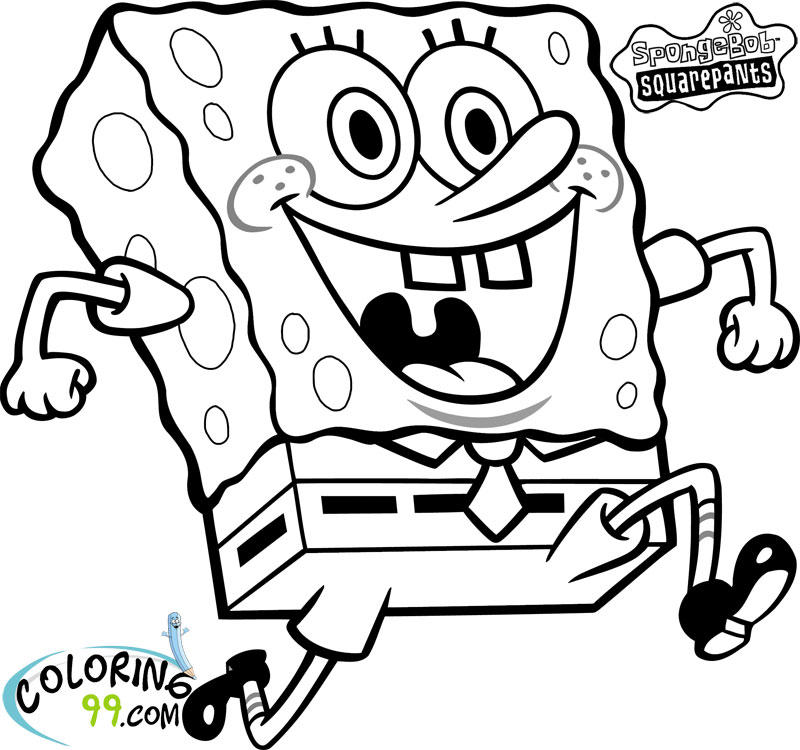 Coloring Pages Spongebob 4