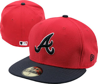 Atlanta Braves Throwback Baseball Fitted Hat