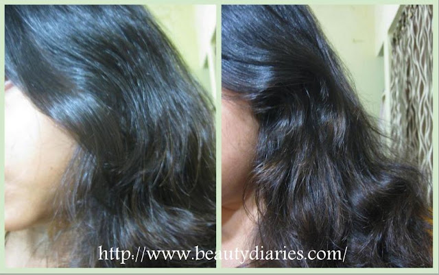 Confume Argan Hair Oil - Before and After