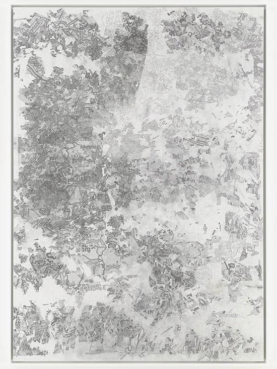 Guillermo Kuitca Untitled, 2014 graphite on canvas 197 x 139,5 cm