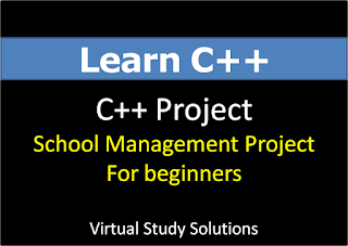 School Management C++ Project