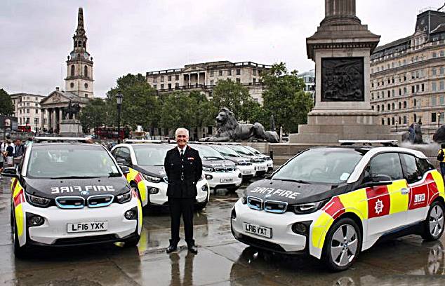  BMW i3s Are Now Equipping the London Fire Brigade BMW i3s Are Now Equipping the London Fire Brigade