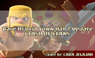 susunan dan formasi pertahanan base hybrid TH 7 terbaik dan terkuat