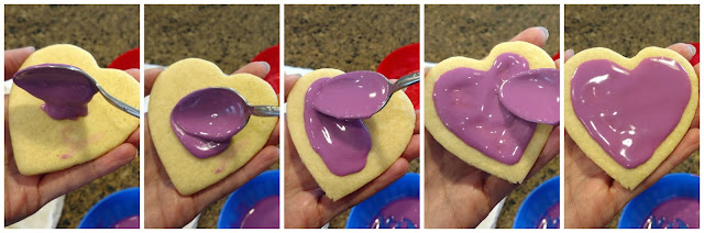 Make these darling (and delicious) conversation heart cookies for Valentines and share the love!