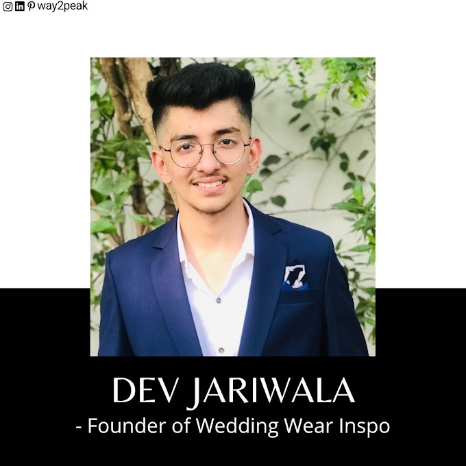 This 18-year boy owns Wedding Wear Inspo startup for perfect wedding ideas - Dev Jeriwala