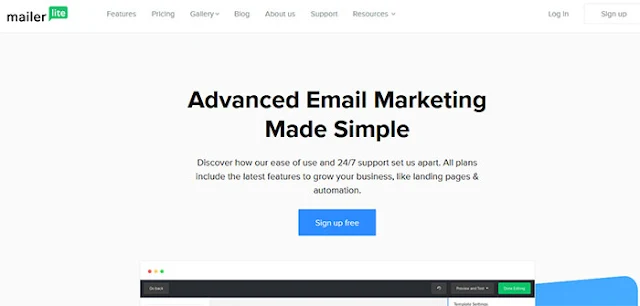 MailerLite: MailChimp Alternatives: eAskme