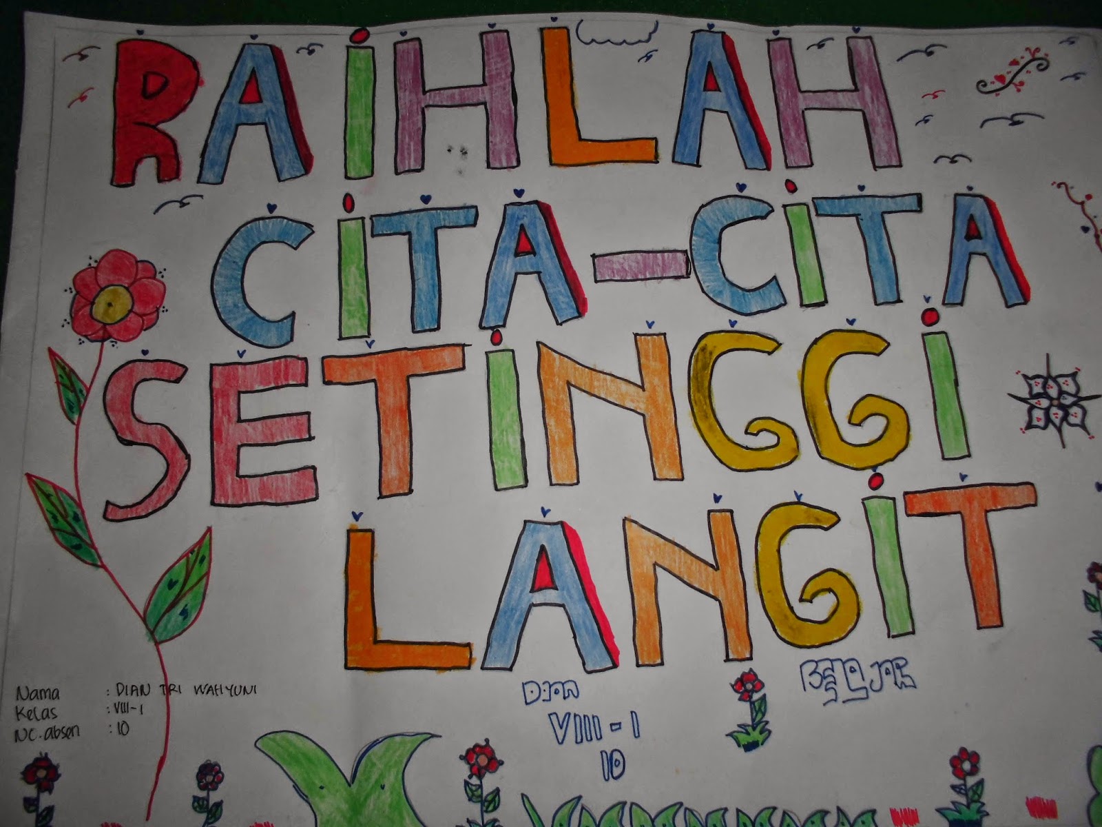 KUMPULAN SLOGAN SISWA KELAS 8H  Pendidikan Bahasa, Sastra 
