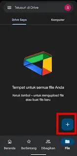 Menyimpan Video di Google Drive Android