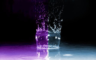 3D Water Splash wallpaper