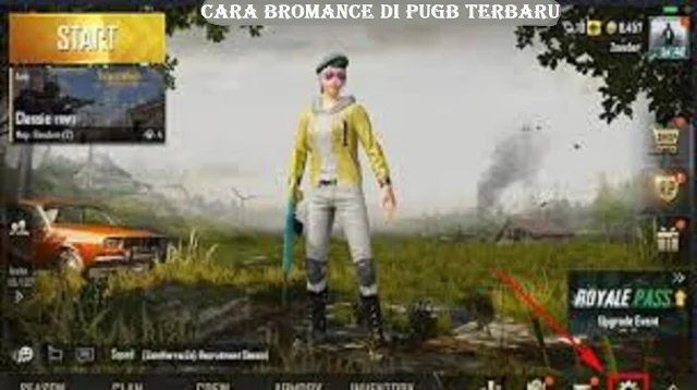 Cara Bromance di PUBG