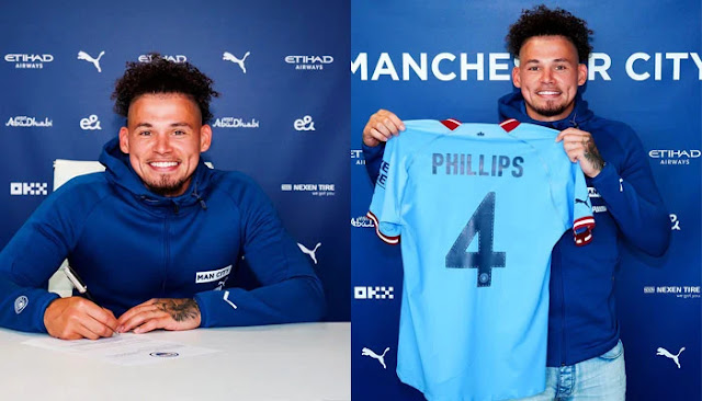 Manchester City announces signing of Kalvin Phillips from Leeds United