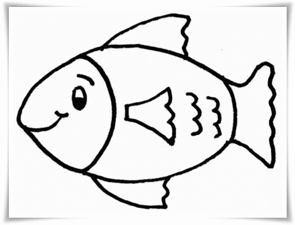 Ausmalbilder Fische Kostenlos - Malbuch - Kostenlose Malvorlagen Fische
