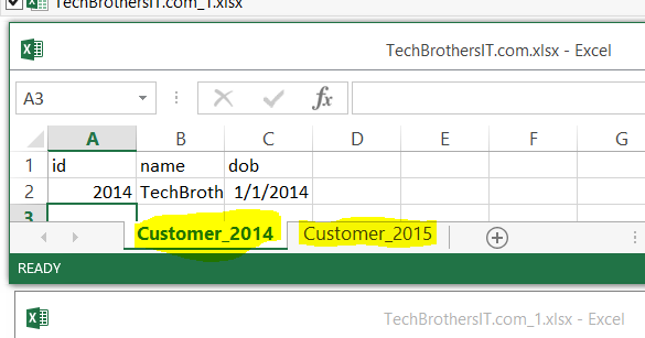 Welcome To Techbrothersit How To Load Excel File Name And Sheet Name With Data To Sql Server In Ssis Package Ssis Tutorial