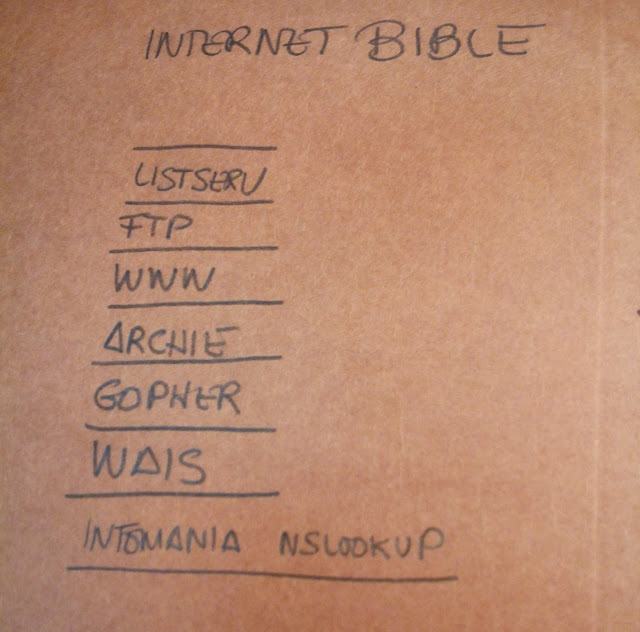 Al 1994 la web era un protocol més, el més nou, no pas el principal.