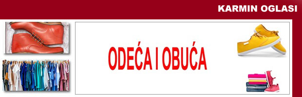 14. ODEĆA I OBUĆA KARMIN OGLASI