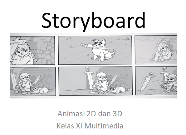 Download Materi  Storyboard Animasi  2D  dan  3D  Kelas XI 