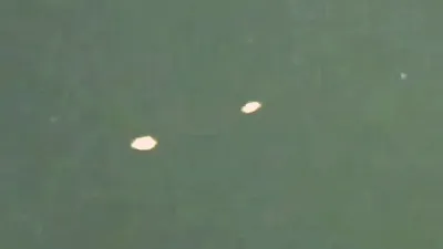 Epic double UFO sighting over Turkey one week ago 17th Feb 2023.