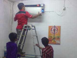 Service cuci ac dan penambahan freon ac di Jl. Gubeng