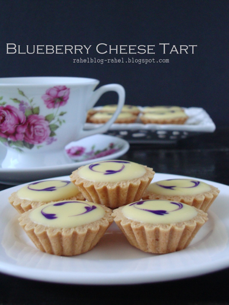 Rahel Blogspot: Blueberry Cheese Tart