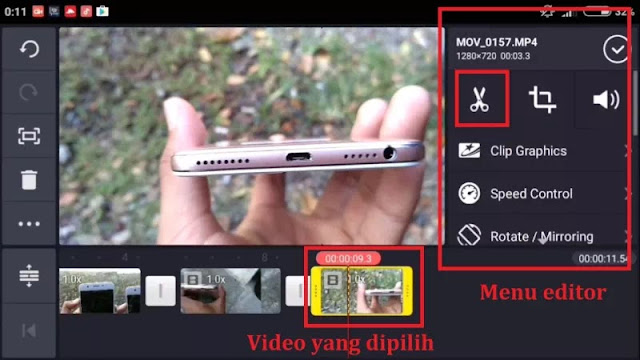 Tutorial Lengkap Cara Edit Video Dengan Kinemaster