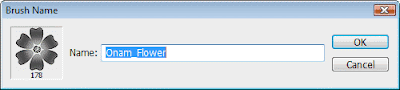 Adobe Photoshop CS3 Tutorial: Enter a Brush Name.