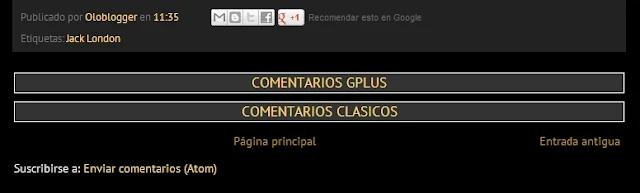 Comentarios Google+ junto a los clásicos