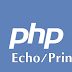 บทเรียน PHP : การใช้คำสั่ง Echo และ Print