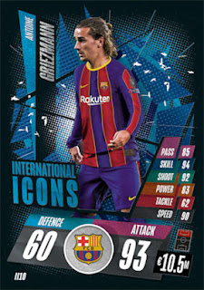 Topps Match Attax 2020-2021 FC Barcelona Set