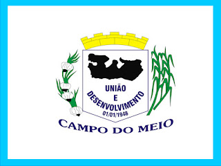 Bandeira de Campo do Meio MG