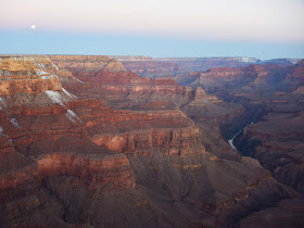 Grand Canyon View in Winter by Jeanne Selep