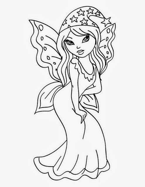 Beautiful Fairy Colour Drawing HD Wallpaper Free Download