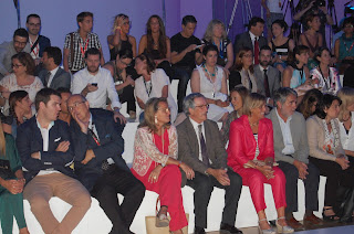 Front Row Desfile Custo Barcelona en 080 Barcelona Fashion Julio 2013