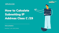 Subnetting IP Address Class C /29