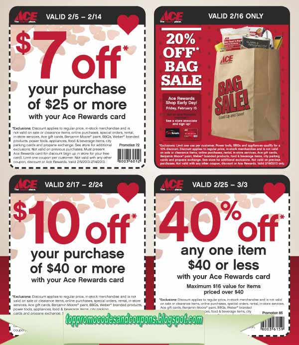 Free Promo Codes and Coupons 2020 Ace Hardware Coupons 
