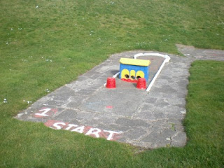 Crazy Golf at Kings Parade Gardens in New Brighton