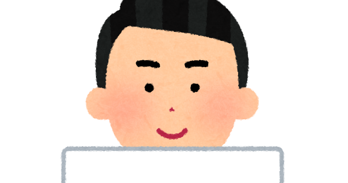 フリップを出すパネラーのイラスト 男性 かわいいフリー素材集 いらすとや